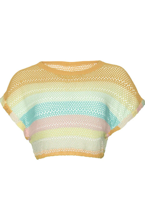 PQ Swim Floret Renee Crop Top